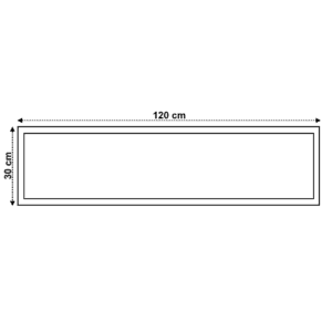30x120 cm