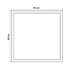 60x60 cm