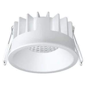 Blændfrit dæmpbar LED indbygningsspot 7W 230V