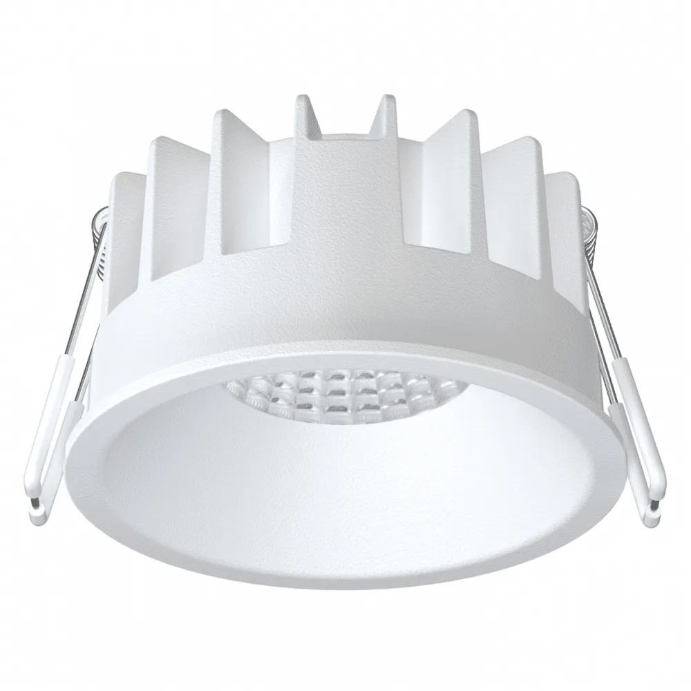 Blændfrit dæmpbar LED indbygningsspot 7W 230V