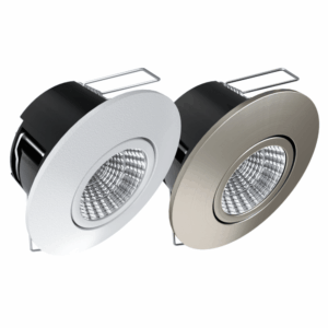 LED indbygnings spot lav højde dæmpbar 6W kipbar
