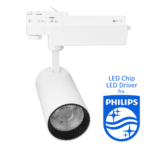 Philips LED skinnespot 30W 3000LM 3000-4000K Ra/CRI90+ Hvid