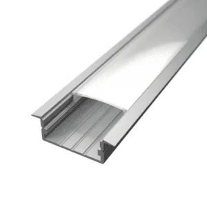 Bred alu profil til LED strip - 2 meter