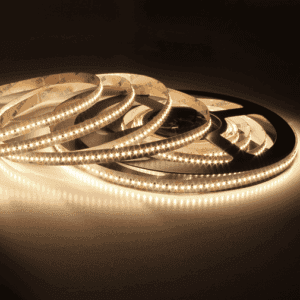 Kraftigt professionelt Ra97 LED strip 1200LM/M 3000K almindelig varm hvid, 5 meter