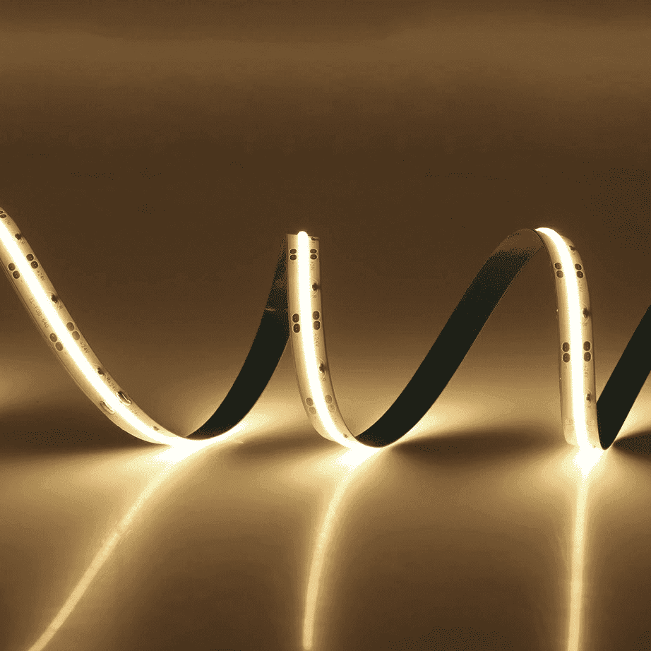 10 meter COB LED Strip 24V 3000K 8W/m 320 LED/m 960LM ≥Ra90 1 12V-24V 3000K COB LED strip, 9W/m, 5 meter, Ra90/CRI90