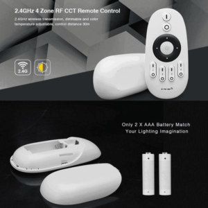 Alternative view of MiBoxer Remote til Single Color & CCT