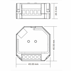 Alternative view of Sunricher Zigbee 3.0 LED Lysdæmper (Triac)
