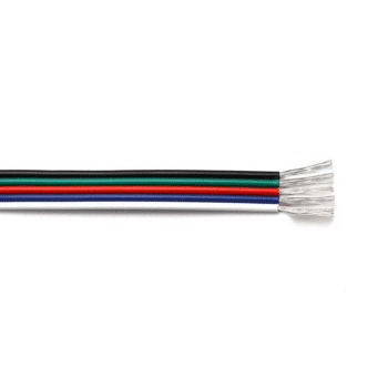 RGBW lav-volt kabel til bl.a. LED bånd