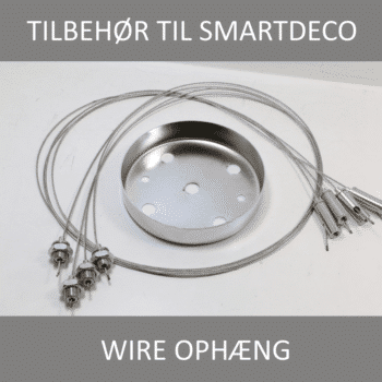 SmartDeco Wire-ophæng til SmartDeco CCT LED Lampen