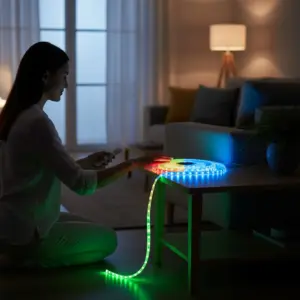 Alternative view of 5 meter AMANDA RGB LED Bånd