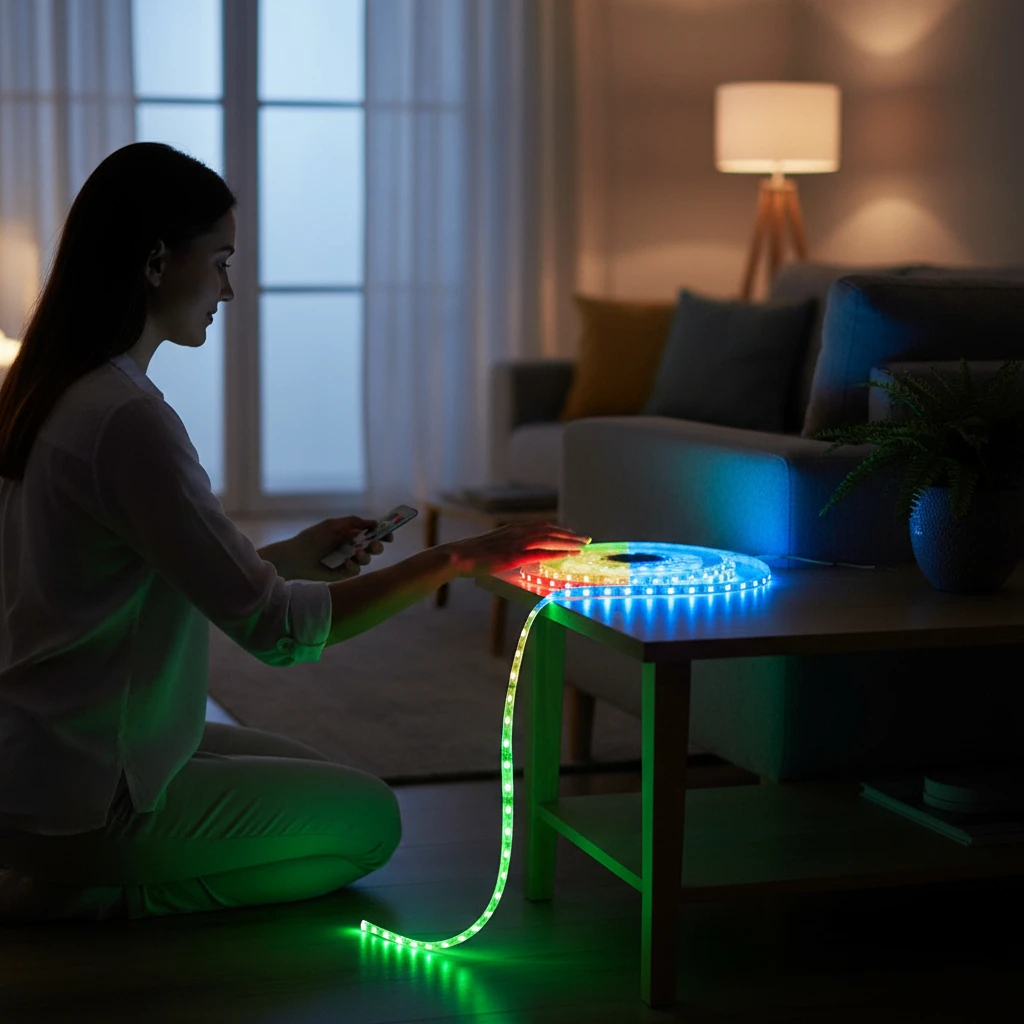 5 meter AMANDA RGB LED Bånd - Billede 2