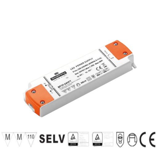 Snappy 24V 30W Dæmpbar LED driver