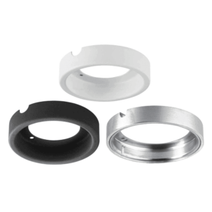 CABI Påbygningsring til møbelspot, Hvid, Sort og Børstet