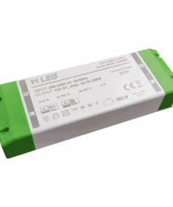 12V 200W LED Driver 12-24V IP20 Godkendt til møbelinstallation