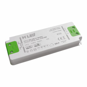12V 50W LED Driver godkendt til møbelinstallation, IP20, CV