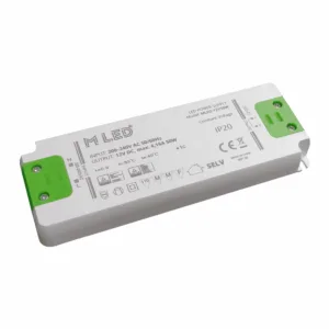 12V 50W LED Driver godkendt til møbelinstallation, IP20, CV
