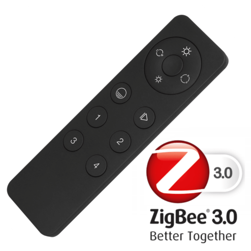 SMART 4-zoners ZigBee fjernbetjening til RGB+CCT ZigBee 3.0