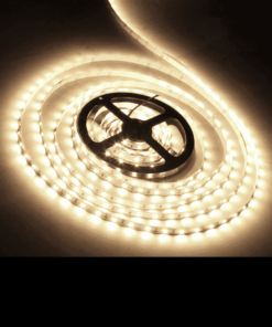 Kraftigt 5 meter 12V LED bånd 12W/M 3000K Varm Hvid