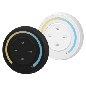 MiBoxer S1 Fjernbetjening - Rund - Sort eller Hvid