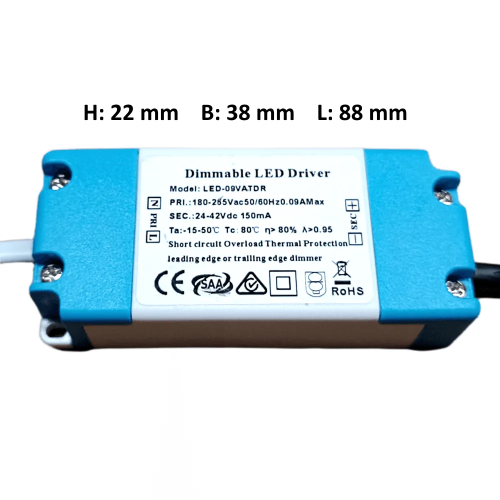 Komplet Dæmpbar LED indbygningsspot 6W Ra97 - Billede 5