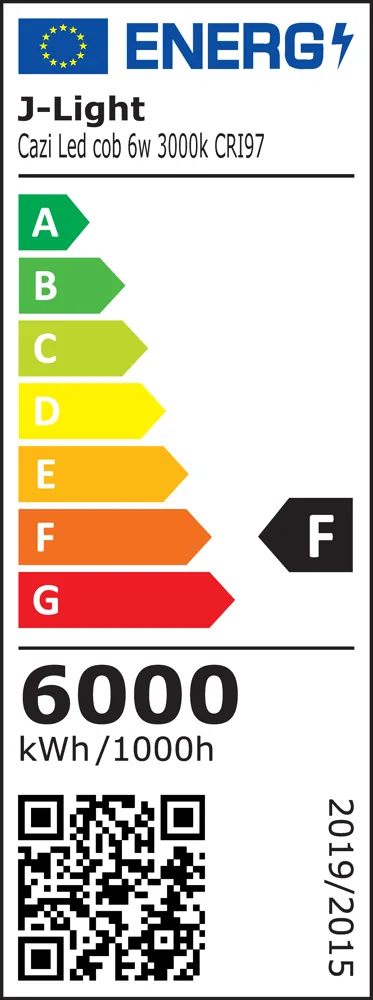Komplet Dæmpbar LED indbygningsspot 6W Ra97 - Billede 6