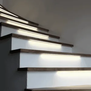 Trinstyret COB trappelys med sensor, 3-32 trin, 2700K, 4000K, 6000K