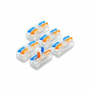 5 x Concept+ EasyClick PRO samlemuffe, Maks. 400V, IP20, 2-ledet