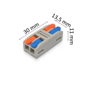 Alternative view of 5 stk. EasyClick Samlemuffe 2-ledet