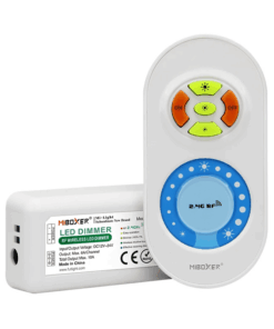 Fjernbetjening og controller-sæt til LED Single Color 12-24V, IP20, 30 meters rækkevidde