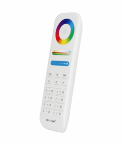 RGB+CCT (Ambience) fjernbetjening, Hvid, 8 zoner, 2,4GHz, IP20