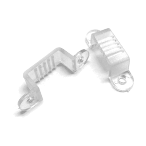 20 stk. monteringsklips til NOVA 230V COB LED Bånd.