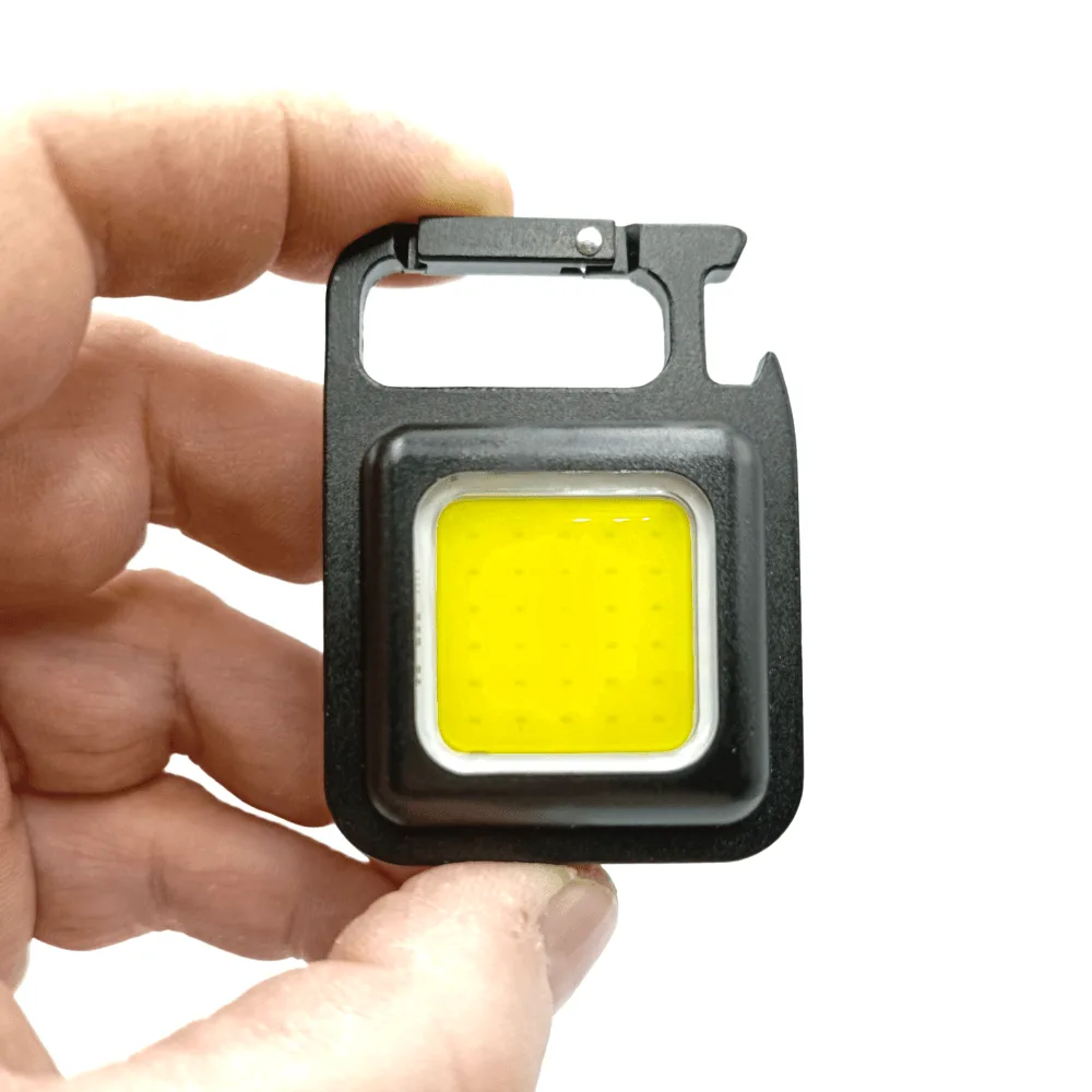 Opladelig Mini COB LED Projektør 6W IP65 1 Kraftig COB Mini LED Projektør, 6W, 3-4 timers batteritid, opladelig, 4500K, 960LM, IP65