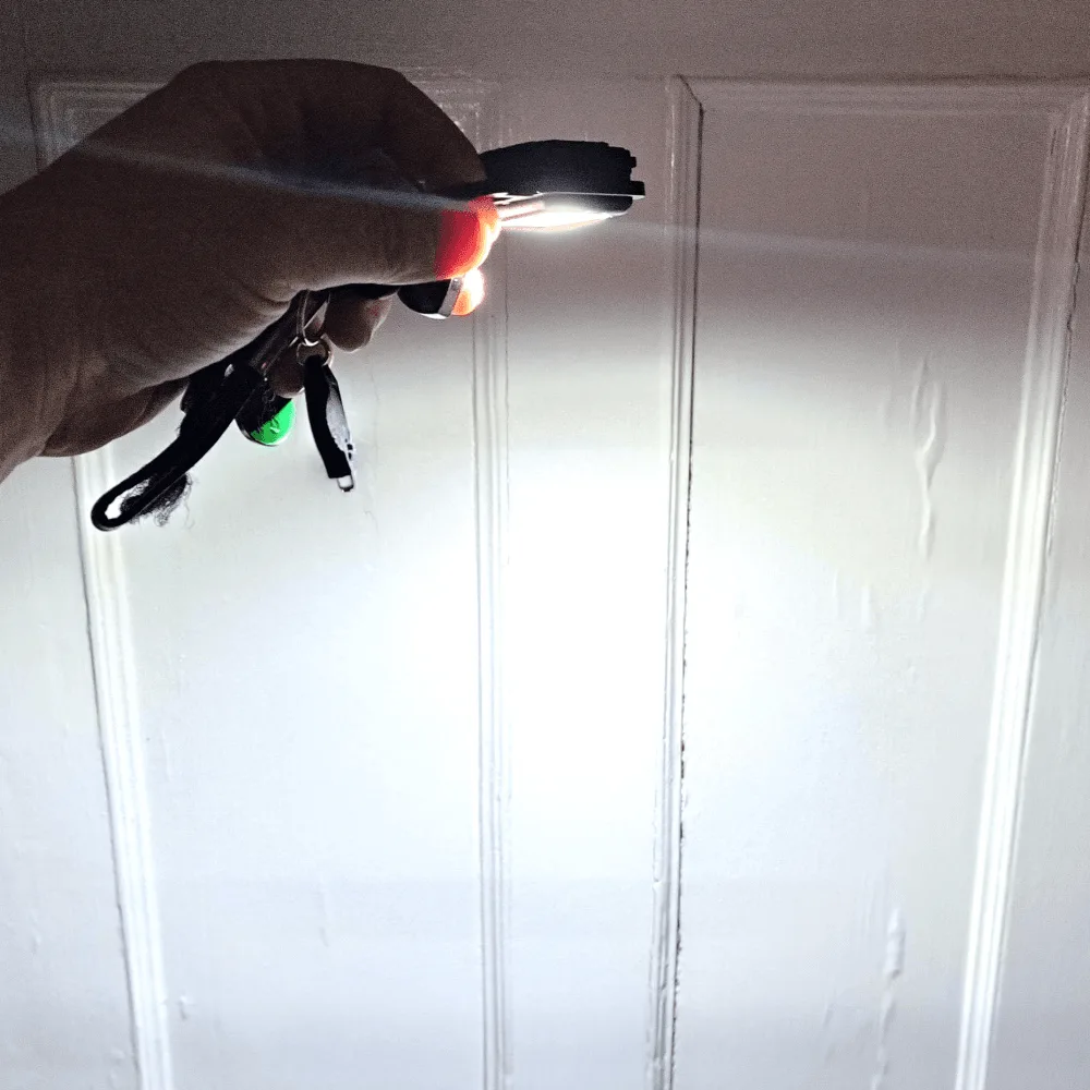 Opladelig Mini COB LED Projektør 6W IP65 7 Opladelig Mini COB LED Projektør 6W IP65 - Billede 7