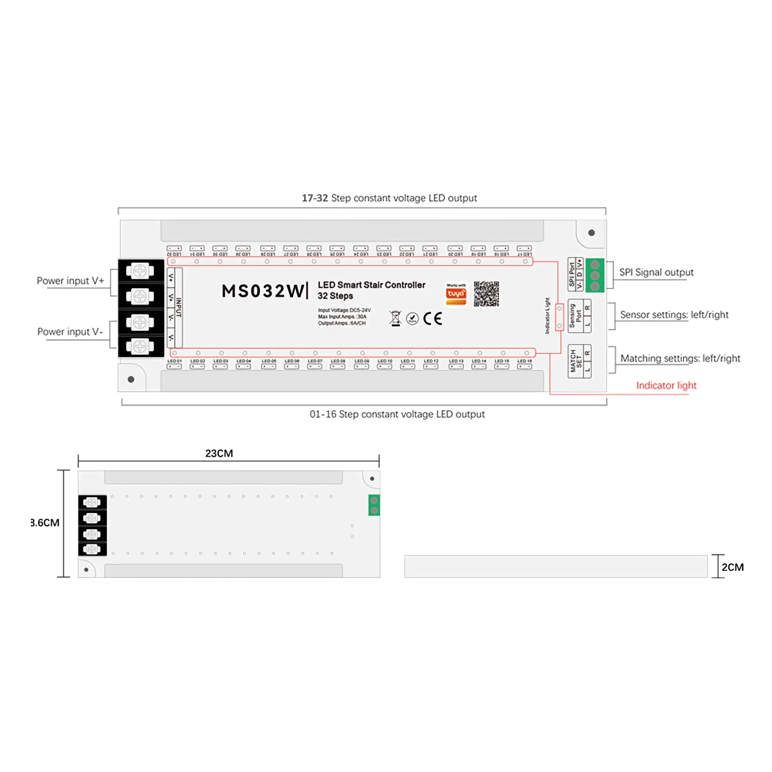 Styreboks Sæt til Trappelys 5-24V WiFi 3 Styreboks Sæt til Trappelys 5-24V WiFi - Billede 3