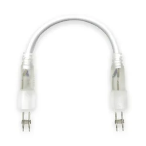 NEON FLEX mellemkabel til samling af to stykker Neon Flex ropelight/Lusslange til 230V