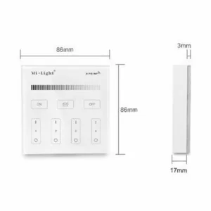 2,4GHz Touch Panel til Batteri - Single Color - Billede 4