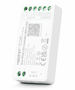 MiBoxer CCT WiFi LED Controller, 12-24V + Push Dæmp