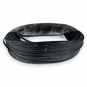 3-ledet sort lavvoltskabel, 3x0,20mm² til CCT og Digital LED strip