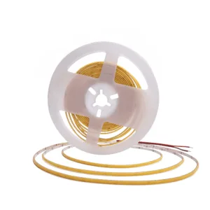 3mm bred COB LED strip, 3000K Varm Hvid, IP30 Indendørs, 24V, 2,5 meter, 1875 lumens, 7,5W/m