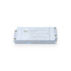 20W dæmpbar LED driver, 24V, 0,83A, Triac, Fasedæmp, Forkant, Bagkant