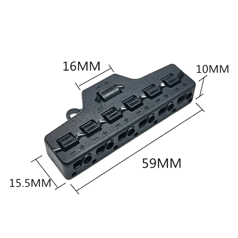 Kompakt Universal 6-fordeler til lavvolt - Billede 2