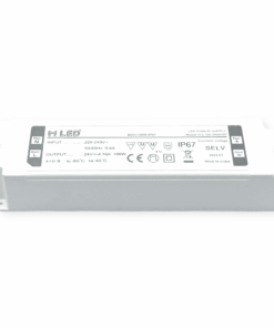 IP67 Udendørs kvalitets LED driver, 24V, 100W