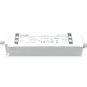 IP67 Udendørs kvalitets LED driver, 24V, 100W