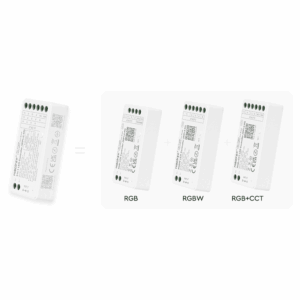 Alternative view of WIFI Controller - RGB, RGBW & RGB+CCT (3-i-1)