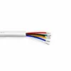 6-ledet rund hvid lavvoltskabel, 6x0,20mm² til LED strip
