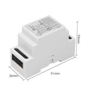 Alternative view of Gledopto Zigbee 5-i-1 tavlecontroller 12-54V