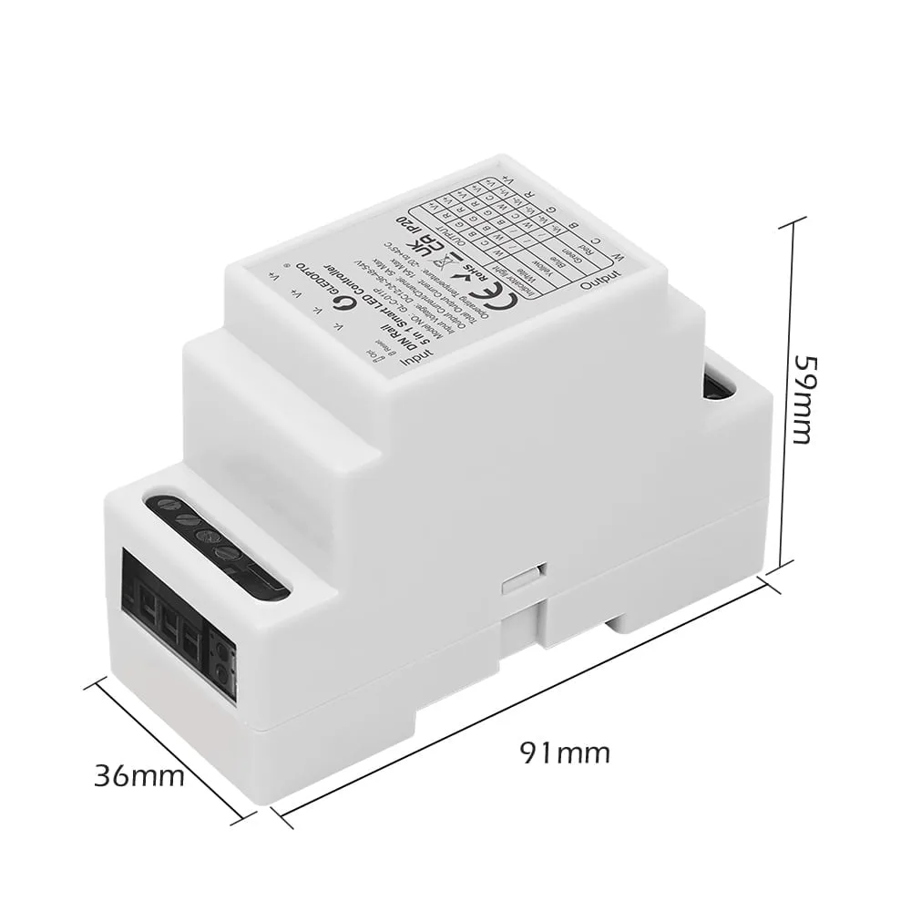 Gledopto Zigbee 5-i-1 tavlecontroller 12-54V - Billede 2