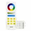 Miboxer 3-i-1 Controller sæt til RGB, RGBW og RGB+CCT. 12-24V med fjernbetjening og holder