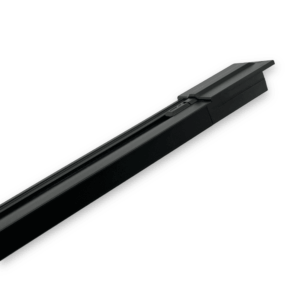 Alternative view of 1 meter Uni track 1F - Undersænket - Sort