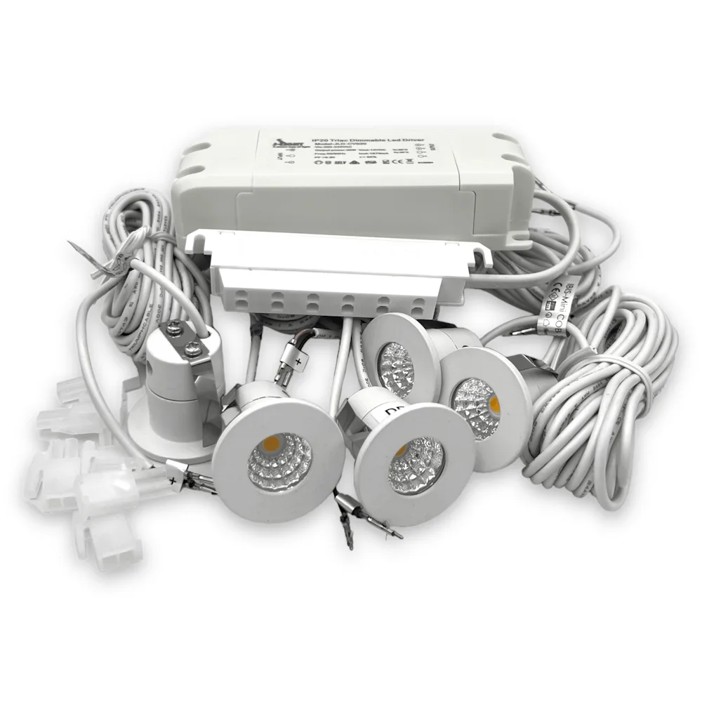 IBIS Mini Dæmpbar Sæt COB LED Spot, Hvid - Billede 2
